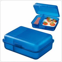 Zobrazit detaily pro Větší plast.svačin. box s přihrádkou, SDĚLTE BARVU Obrázky: Větší plast.svačin. box s přihrádkou, SDĚLTE BARVU