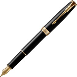 Zobrazit detaily pro PARKER Sonnet Black GT, plnicí pero, hrot F Obrázky: PARKER Sonnet Black GT, plnicí pero, hrot F