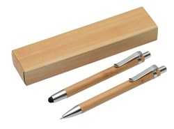 Zobrazit detaily pro Bambusová sada kul. pera se stylusem a mikrotužky Obrázky: Bambusová sada kul. pera se stylusem a mikrotužky