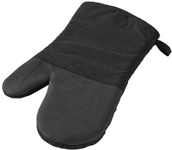 Zobrazit detaily pro Černá kuchyňská chňapka s gumovým úchopem Obrázky: Černá kuchyňská chňapka s gumovým úchopem