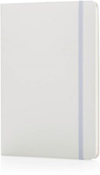 Zobrazit detaily pro Bílý poznámkový blok A5 s pevnými deskami Obrázky: Bílý poznámkový blok A5 s pevnými deskami