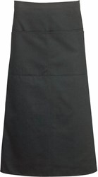 Zobrazit detaily pro Černá BARMAN zástěra do pasu na zavazování Obrázky: Černá BARMAN zástěra do pasu na zavazování