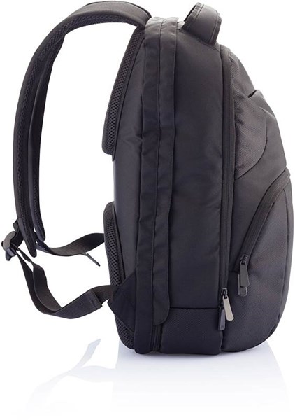 Obrázky: Univerzální černý nylonový batoh na notebook, 12 L, Obrázek 7