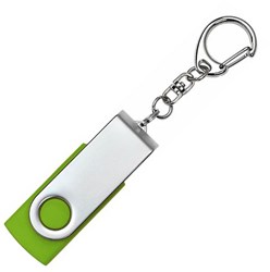 Zobrazit detaily pro Twister stř.-zelený USB flash disk,přívěsek,16GB Obrázky: Twister stř.-zelený USB flash disk,přívěsek,16GB