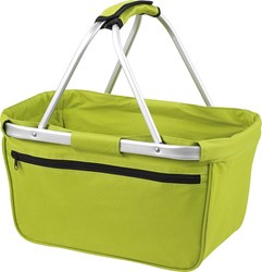 Obrázky: Skládací nákupní košík, zelený