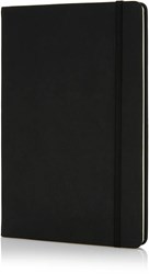 Zobrazit detaily pro Černý poznámkový blok A5 s gumičkou Obrázky: Černý poznámkový blok A5 s gumičkou