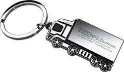 Zobrazit detaily pro Kovový přívěsek s kamionem v krabičce Obrázky: Kovový přívěsek s kamionem v krabičce