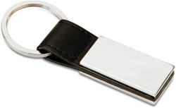 Zobrazit detaily pro Černý PU přívěsek s kovovými plochami Obrázky: Černý PU přívěsek s kovovými plochami