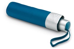 Zobrazit detaily pro Modro-stříbrný skládací deštník Cardif s pouzdrem Obrázky: Modro-stříbrný skládací deštník Cardif s pouzdrem