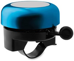 Zobrazit detaily pro Modrý zvonek na kolo z leštěného hliníku Obrázky: Modrý zvonek na kolo z leštěného hliníku