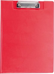 Zobrazit detaily pro Červená psací podložka A4 s klipem Obrázky: Červená psací podložka A4 s klipem