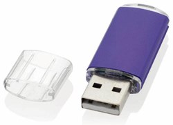 Zobrazit detaily pro Plastový USB flash disk 16GB, fialový Obrázky: Plastový USB flash disk 16GB, fialový