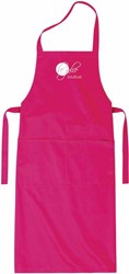 Zobrazit detaily pro Růžová kuchařská zástěra s popruhem kolem krku Obrázky: Růžová kuchařská zástěra s popruhem kolem krku