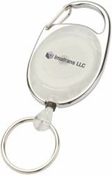 Zobrazit detaily pro Roller klip - přívěsek s navijákem, průhledný Obrázky: Roller klip - přívěsek s navijákem, průhledný