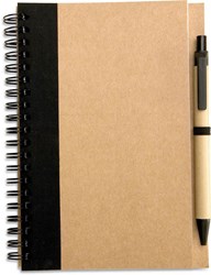 Zobrazit detaily pro Větší recyklovatelný blok s perem,černý Obrázky: Větší recyklovatelný blok s perem,černý