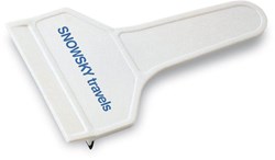 Zobrazit detaily pro Škrabka na led do auta bílá Obrázky: Škrabka na led do auta bílá