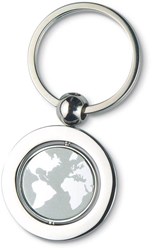 Zobrazit detaily pro Kulatý kovový přívěsek na klíče Obrázky: Kulatý kovový přívěsek na klíče
