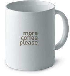 Zobrazit detaily pro Bílý keramický hrnek v krabičce, 300ml Obrázky: Bílý keramický hrnek v krabičce, 300ml