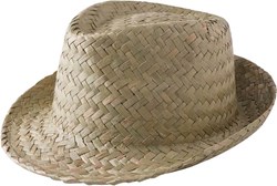 Zobrazit detaily pro Khaki slaměný unisex klobouk Obrázky: Khaki slaměný unisex klobouk