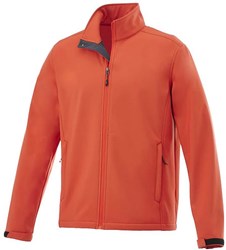 Obrázky: Oranžová softshellová bunda Maxson ELEVATE XL