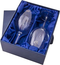 Zobrazit detaily pro Sada dvou sklenic na červené víno v dárkovém boxu Obrázky: Sada dvou sklenic na červené víno v dárkovém boxu