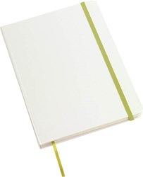 Zobrazit detaily pro Poznámkový blok A5 se zeleným elastickým zavíráním Obrázky: Poznámkový blok A5 se zeleným elastickým zavíráním