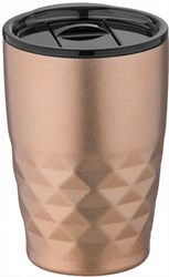 Zobrazit detaily pro Termohrnek 350ml s dvojitou stěnou a víčkem, měděná Obrázky: Termohrnek 350ml s dvojitou stěnou a víčkem, měděná