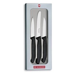 Zobrazit detaily pro Třídílná sada nožů VICTORINOX v dárkovém balení Obrázky: Třídílná sada nožů VICTORINOX v dárkovém balení