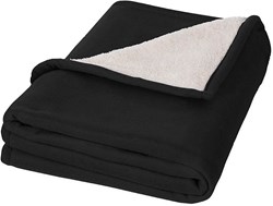 Zobrazit detaily pro Luxusní černá jemná fleecová deka SEASONS Obrázky: Luxusní černá jemná fleecová deka SEASONS