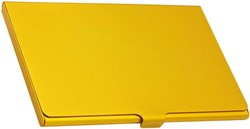 Zobrazit detaily pro Matně zlatý hliníkový vizitkář Obrázky: Matně zlatý hliníkový vizitkář