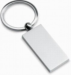 Zobrazit detaily pro Matný obdélníkový kovový přívěsek v krabičce Obrázky: Matný obdélníkový kovový přívěsek v krabičce