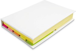 Zobrazit detaily pro Memo set s lepicími lístky ve 3 velikostech, bílý Obrázky: Memo set s lepicími lístky ve 3 velikostech, bílý