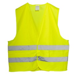 Zobrazit detaily pro Velká žlutá reflexní bezpečnost. vesta XL/XXL Obrázky: Velká žlutá reflexní bezpečnost. vesta XL/XXL