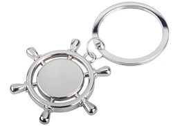 Zobrazit detaily pro Kovový přívěsek ve tvaru kormidla v dárk.krabičce Obrázky: Kovový přívěsek ve tvaru kormidla v dárk.krabičce