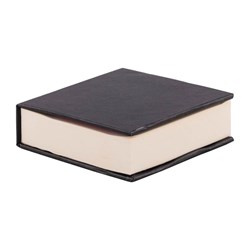 Zobrazit detaily pro Poznámkový blok s lepicími lístky v černém obalu Obrázky: Poznámkový blok s lepicími lístky v černém obalu