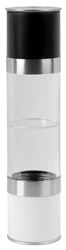 Zobrazit detaily pro Černo-bílý mechanický mlýnek na sůl a pepř Obrázky: Černo-bílý mechanický mlýnek na sůl a pepř