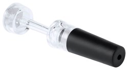 Zobrazit detaily pro Černá vakuová zátka na víno s pumpičkou Obrázky: Černá vakuová zátka na víno s pumpičkou