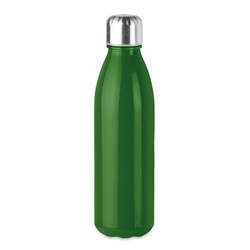 Obrázky: Skleněná láhev na pití 650 ml, zelená