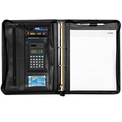 Zobrazit detaily pro Černá spisovka A4 z umělé kůže s kroužkovou vazbou Obrázky: Černá spisovka A4 z umělé kůže s kroužkovou vazbou