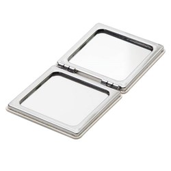 Zobrazit detaily pro Bílé zrcátko v pouzdru z PU Obrázky: Bílé zrcátko v pouzdru z PU