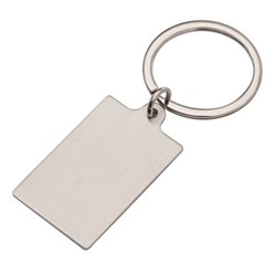 Zobrazit detaily pro Kovový obdélníkový přívěsek na klíče Obrázky: Kovový obdélníkový přívěsek na klíče