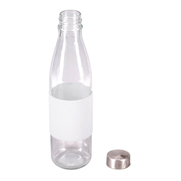 Obrázky: Skleněná lahev, tvar kuželky 800 ml, bílý úchop, Obrázek 3