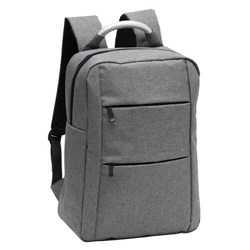 Zobrazit detaily pro Šedý batoh do města z polyesteru, 20 L Obrázky: Šedý batoh do města z polyesteru, 20 L
