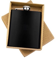 Zobrazit detaily pro Matná černá butylka/likérka v dárk. krabičce, 207ml Obrázky: Matná černá butylka/likérka v dárk. krabičce, 207ml