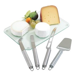 Zobrazit detaily pro Sada nožů na sýry - 4 díly Obrázky: Sada nožů na sýry - 4 díly