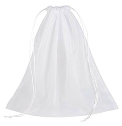 Zobrazit detaily pro Bílý prodyšný polyesterový sáček/pytlík na potraviny Obrázky: Bílý prodyšný polyesterový sáček/pytlík na potraviny