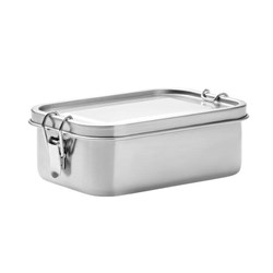 Zobrazit detaily pro Obědová krabička z nerezu s víčkem Obrázky: Obědová krabička z nerezu s víčkem