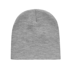 Zobrazit detaily pro Černá melírovaná polyesterová čepice z RPET Obrázky: Černá melírovaná polyesterová čepice z RPET