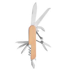 Zobrazit detaily pro Multifunkční nůž s povrchem z bambusu Obrázky: Multifunkční nůž s povrchem z bambusu