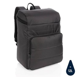 Zobrazit detaily pro Chladící batoh 12l z RPET AWARE, černý Obrázky: Chladící batoh 12l z RPET AWARE, černý